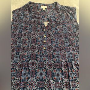 Dressbarn Westport women’s size 2X sleeveless tunic